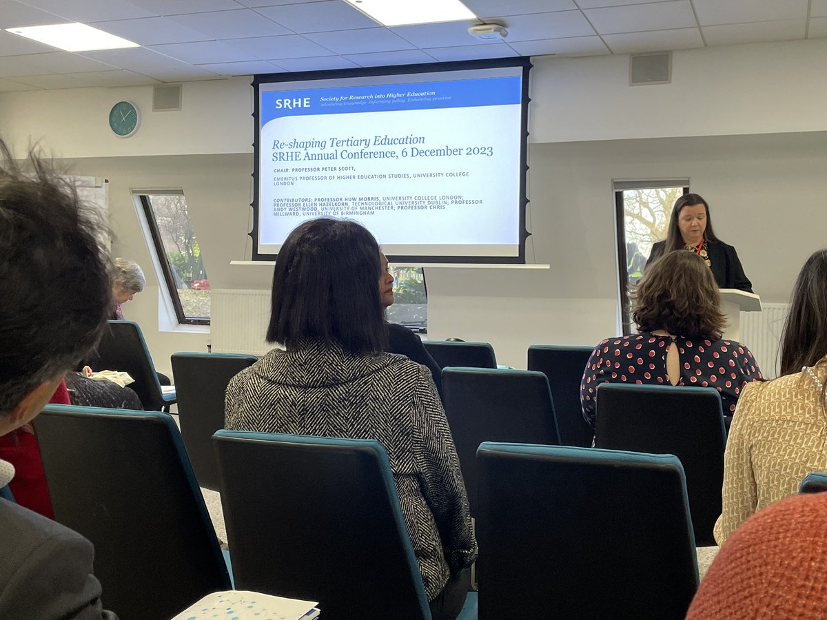 The start of the #SRHE2023 conference. Way too few familiar faces here.. UK ones, internationals.. Next year’s theme is ‘Activism’, venue is not shared yet.. But be there you all 🌸