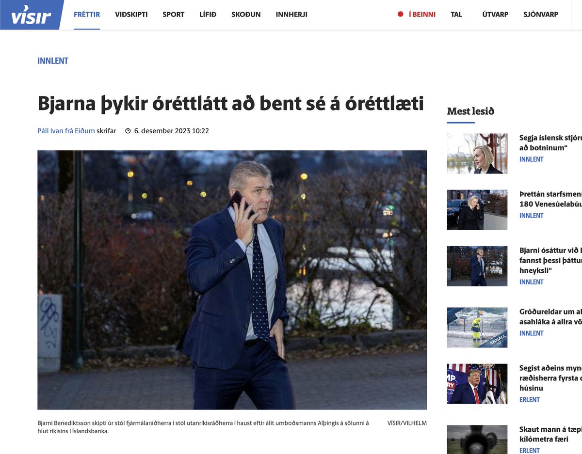 Fréttirnar (BREYTTAR FYRIRSAGNIR) (@frettirnar) on Twitter photo 