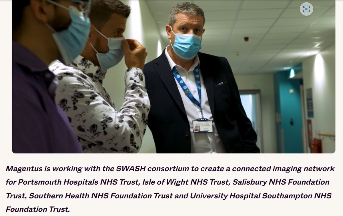 Almost two million patient exams are managed across the SWASH consortium of NHS trusts every year. Discover how we're collaborating to create a connected imaging network.
Read the case studies: magentus.com/optimising-inf…

#connectedcare #integratedcare #radiologyinnovation