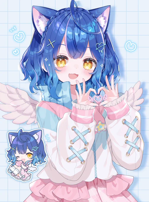 あみゃ!- ̗̀  ̖́- #絵こころ 