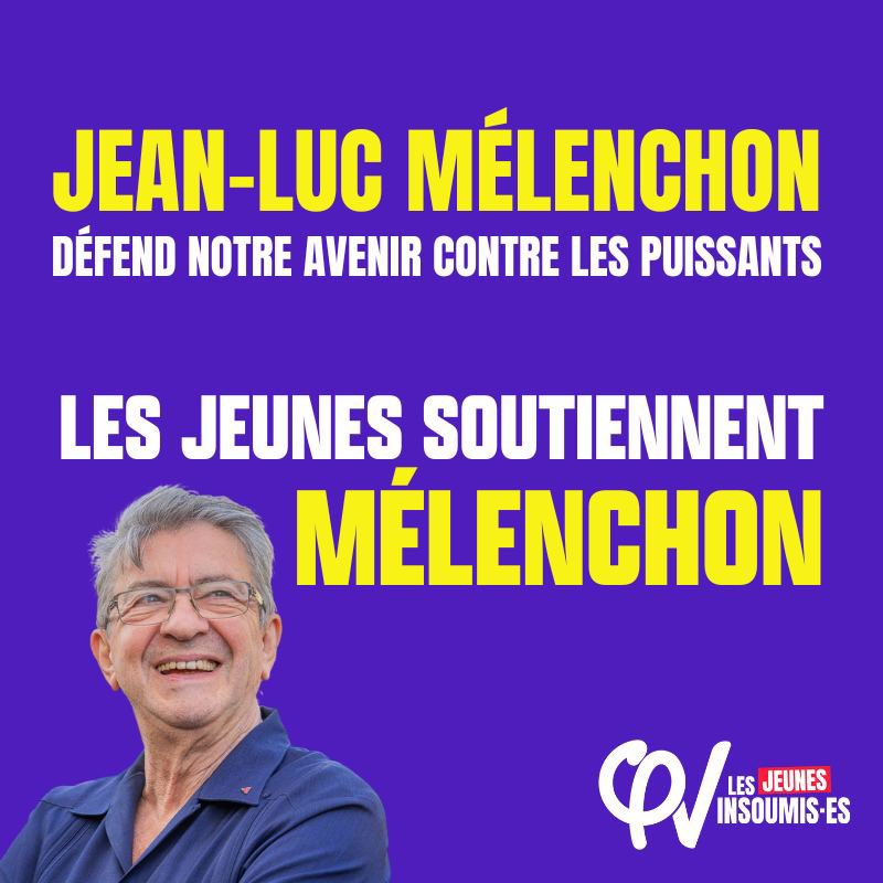Non M.L’archer nous ne fermerons pas notre gueule. 

Soutien à @JLMelenchon. 
Les @InsoumisJeunes sont avec lui. 

#jesoutiensmélenchon.

Nous sommes là #GenerationMelenchon.