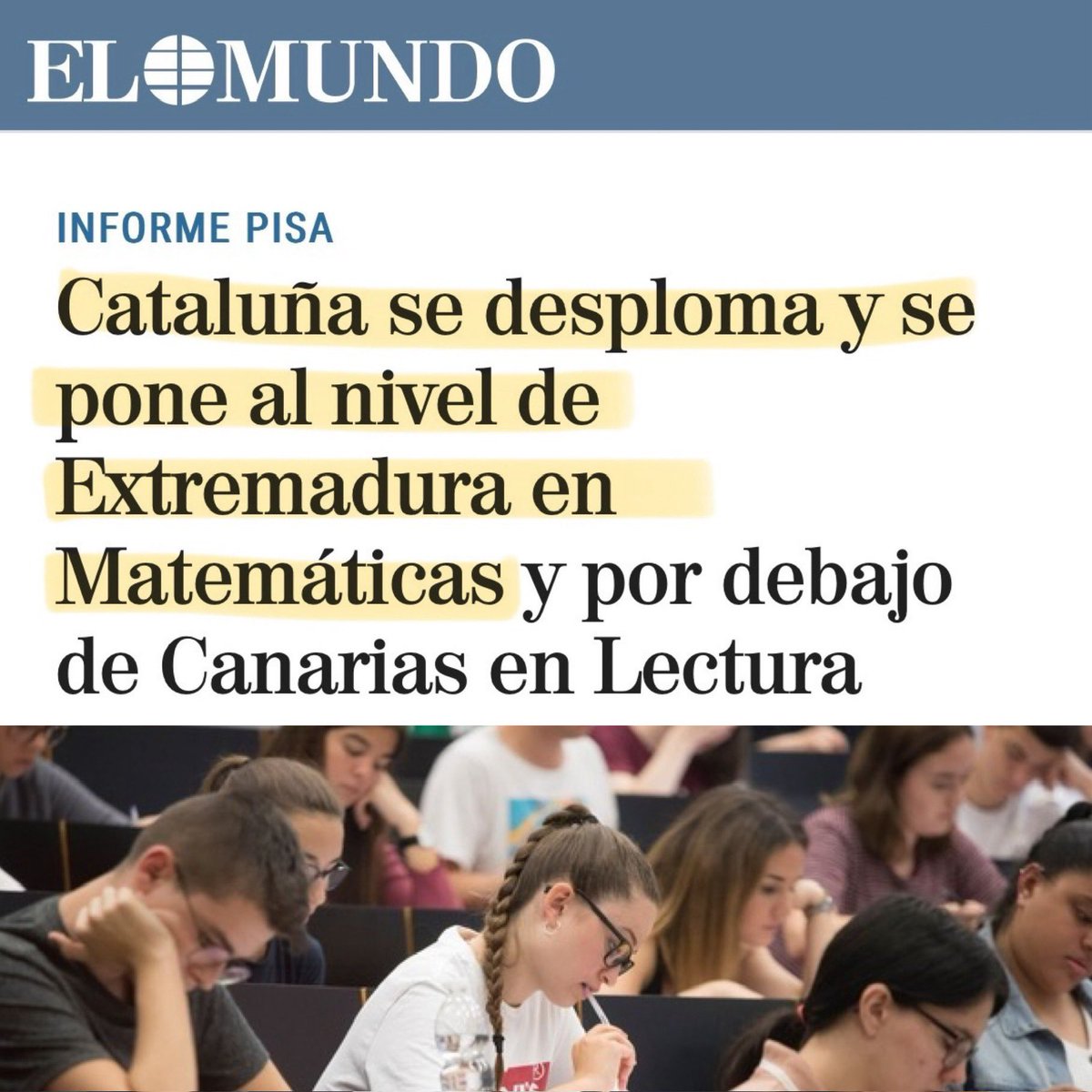 Como extremeño, y tras esta faltada tan innecesaria de tres ‘juntaletras’ de <a href="/elmundoes/">EL MUNDO</a>, sin arte ni el más mínimo respeto, que solo persiguen un puñado de clics, les diré:

Sois unos sinvergüenzas. Al nivel máximo