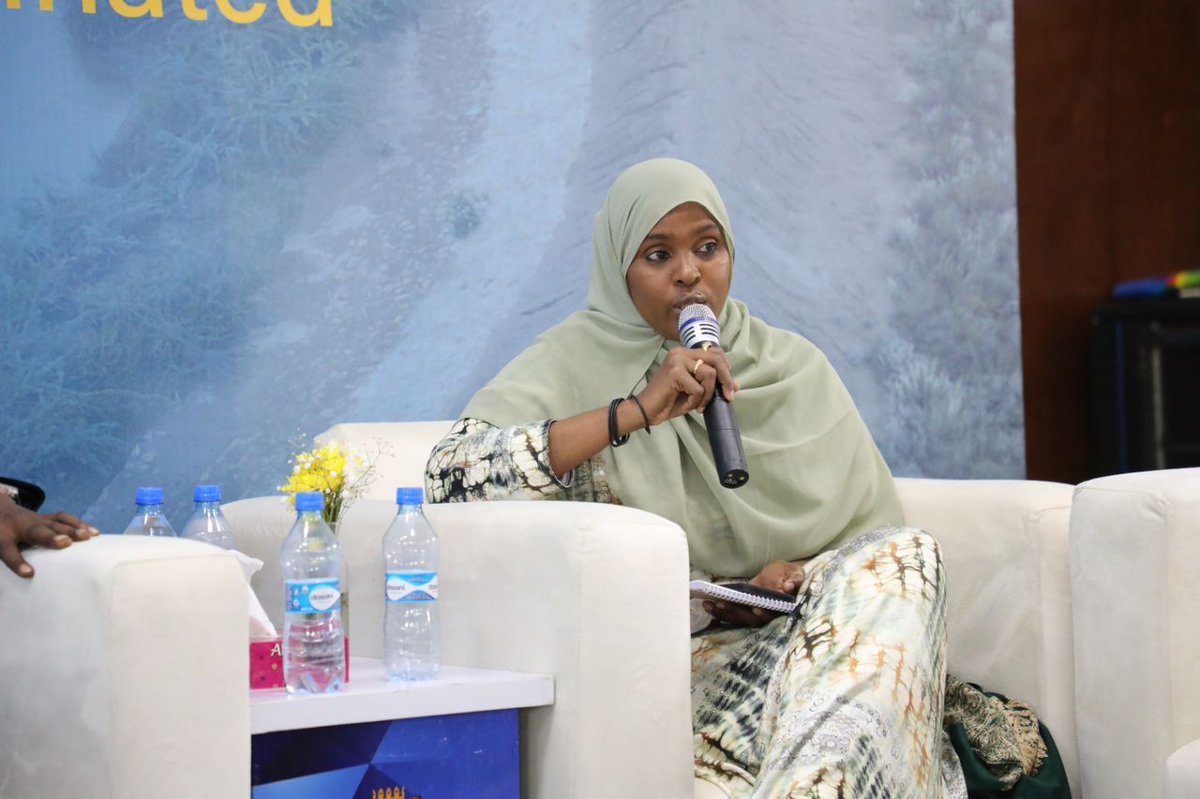 Another panel session on 'Ensuring Resilience for All'  Discussing the vital role of gender considerations in post-disaster recovery & climate resilience.   #SomaliRecovery  #BuildingResilience  #Kabasho  #SomaliaR2R #ResilienceForAll  #GenderInclusion  #ClimateAction