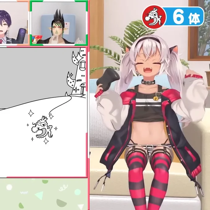 今日はまおがいつも以上に天才だった…!
ここの喜んでるところかわいいw
#ゲームるゲームる 