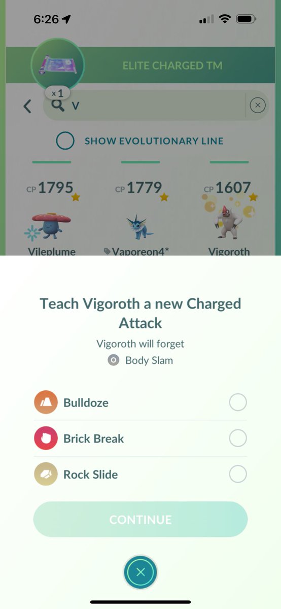 josephcup18's tweet image. #PokémonGO #NewMove #rockslide