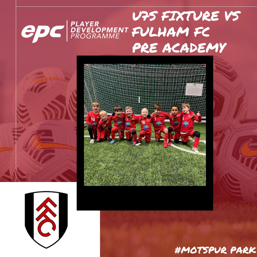 MATCH EVENT 🌟 A huge thank you to Fulham FC for hosting our U7s on Tuesday 5th December. 🙌⚽️

Massive kudos to our entire group for an incredible experience at Motspur Park, engaging in 3v3s with unique challenges! 🌟

#MatchEvent #Learn #Enjoy #JoinOurJourney #EPC