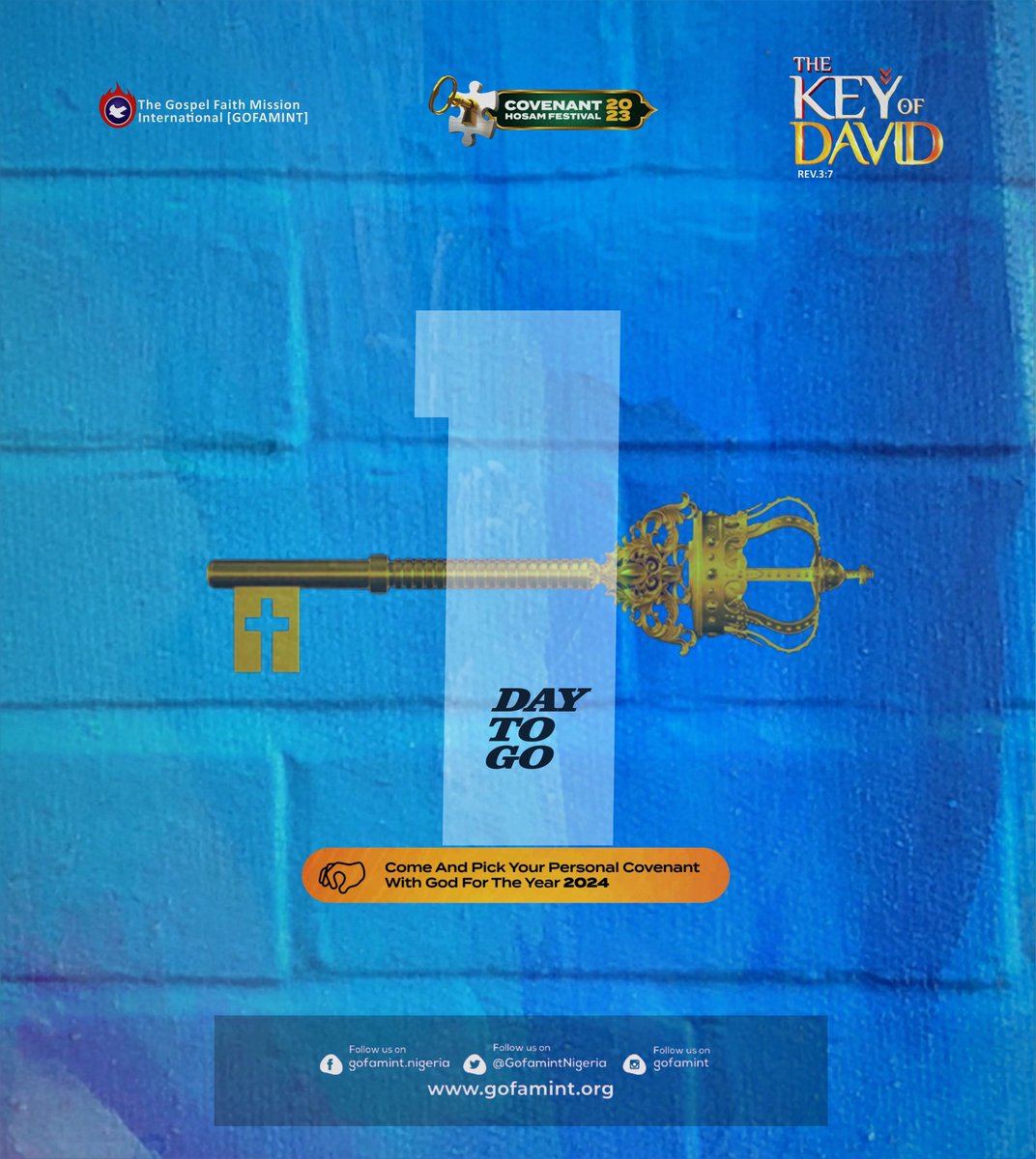 gofaminthq's tweet photo. Tag a friend you're bringing along! 📷

#GOFAMINT
#CovenantHOSAM2023
#TheKeyofDavid https://t.co/gMp4ZIMkCV