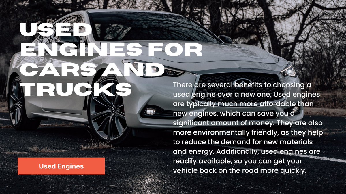 Vanderengines's tweet image. Rev up your ride with Vander Engines, your trusted source for high-quality used engines! 🚗💨

 #VanderEngines #UsedEngines #QualityEngines #AutomotiveEngines #VehicleMaintenance