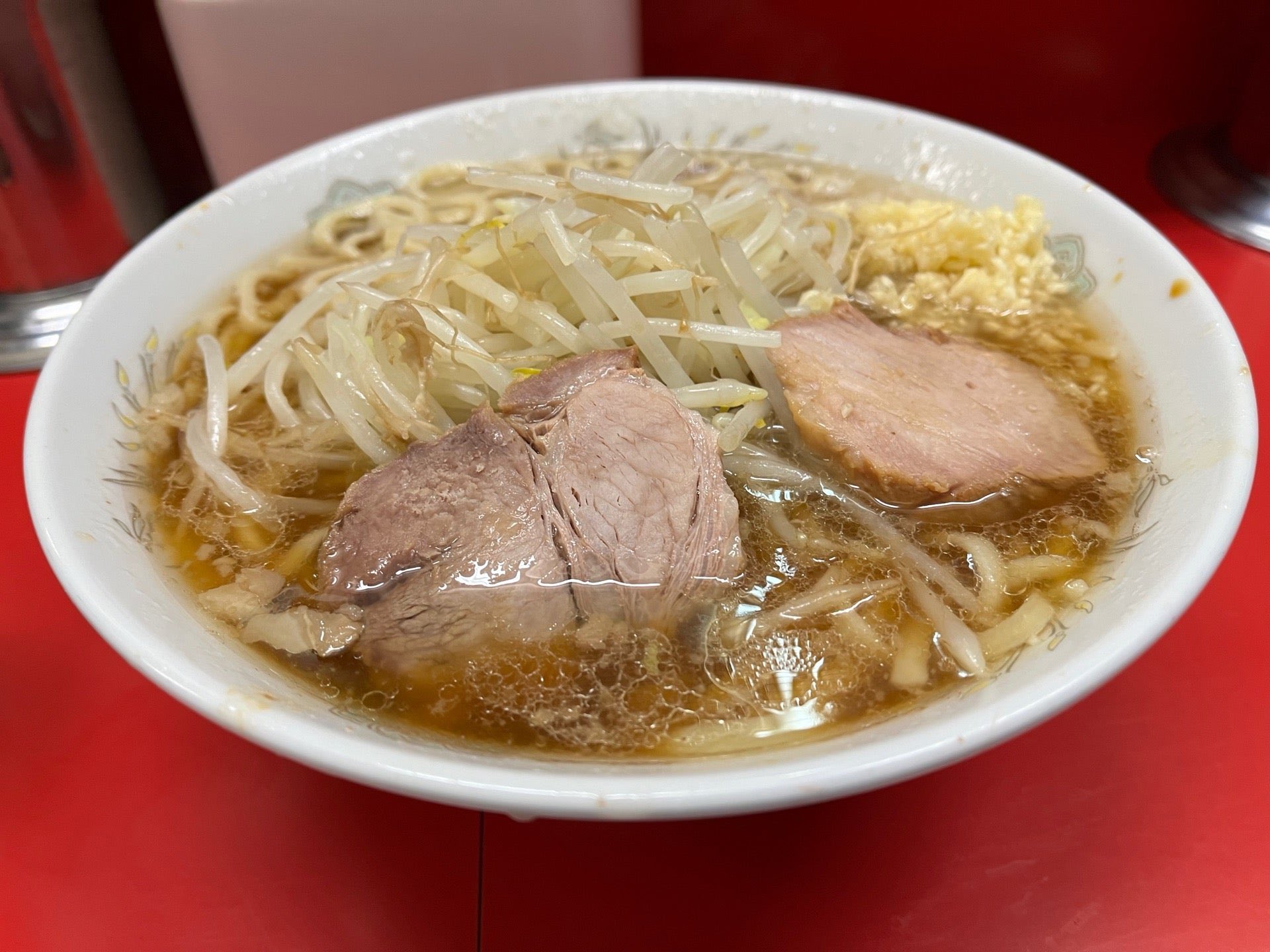 小ラーメンニンニク