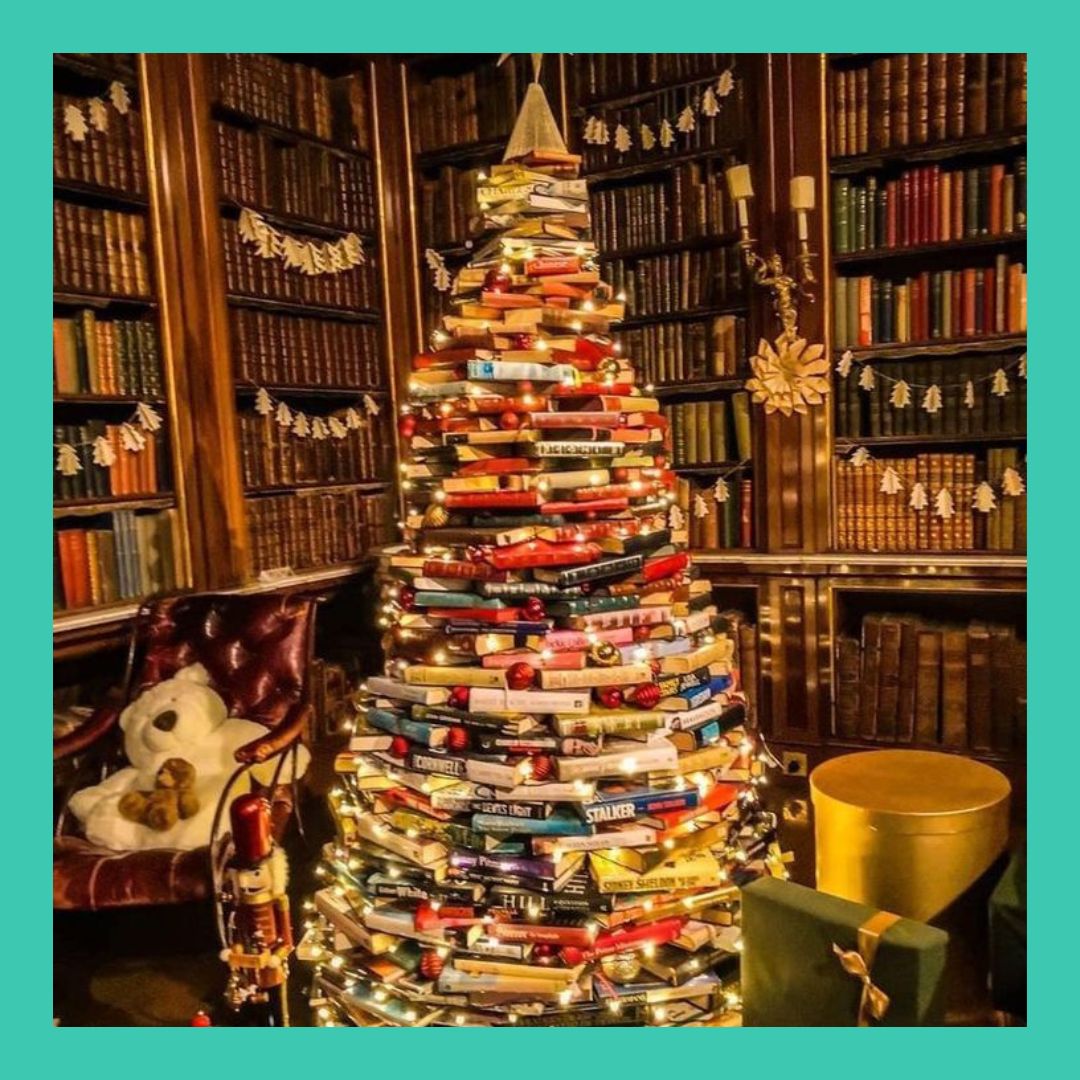 If this is yours or a loved ones dream #Christmastree head over to @waterstones on The DON app & buy ALL the #books. Giving a great book is the best #present for all ages! ~ #imthedon #bethedon #christmas #booktree #reading #festive #gifts #reading #tbr #bookgram #children
