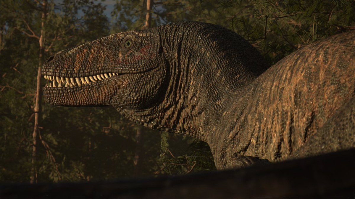 Our researchers have mapped out the crocodile family tree to learn why there aren’t many large reptile species alive today. One lost crocodilian relative is the Poposaurus, which roamed the land in the time of dinosaurs. Photo credit: Jagged Fang Designs. bit.ly/3GAgzx3