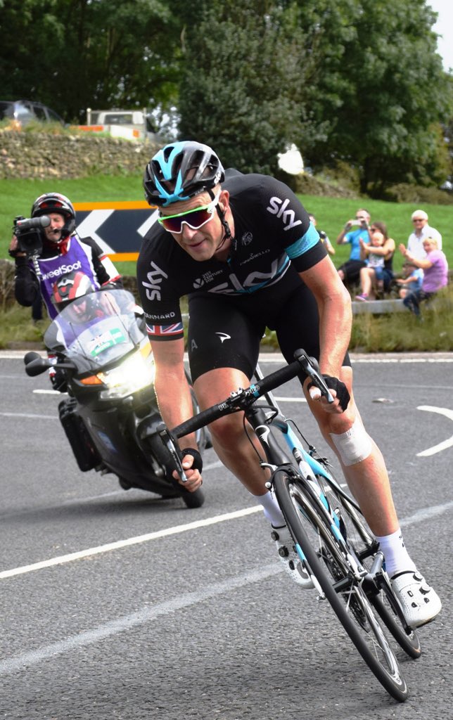 @ThePhotoHour One from the 2016 @TourofBritain featuring @IStannard on his way to a stage victory through the Peak District. 

#ThePhotoHour #photographychallenge