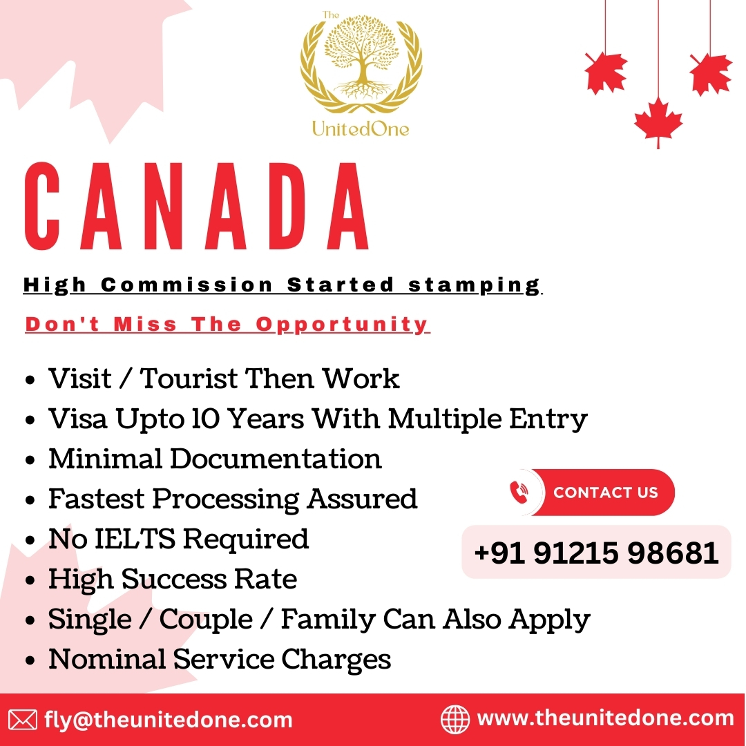 Contact us today to start your overseas dream journey : #Visit_CANADA_THEN_WORK !
Call & WhatsApp Us : +91 91215 98681
 #visa #visitcanada #visitvisacanada #visitvisaservices #visitvisauk #canadavisitvisa #canadavisitorvisa #canadavisitvisa #visitcanada #Canada #canadavisa