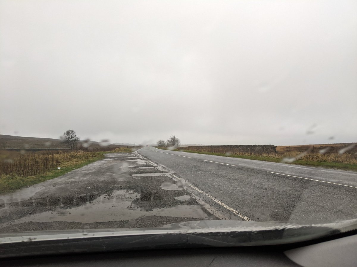The joy of community therapists, snow, rain or shine we're usually about. Luckily the peaks were just very rainy yesterday rather than snowy
#SLT #DCHS #CommunityTherapist #mySLTday