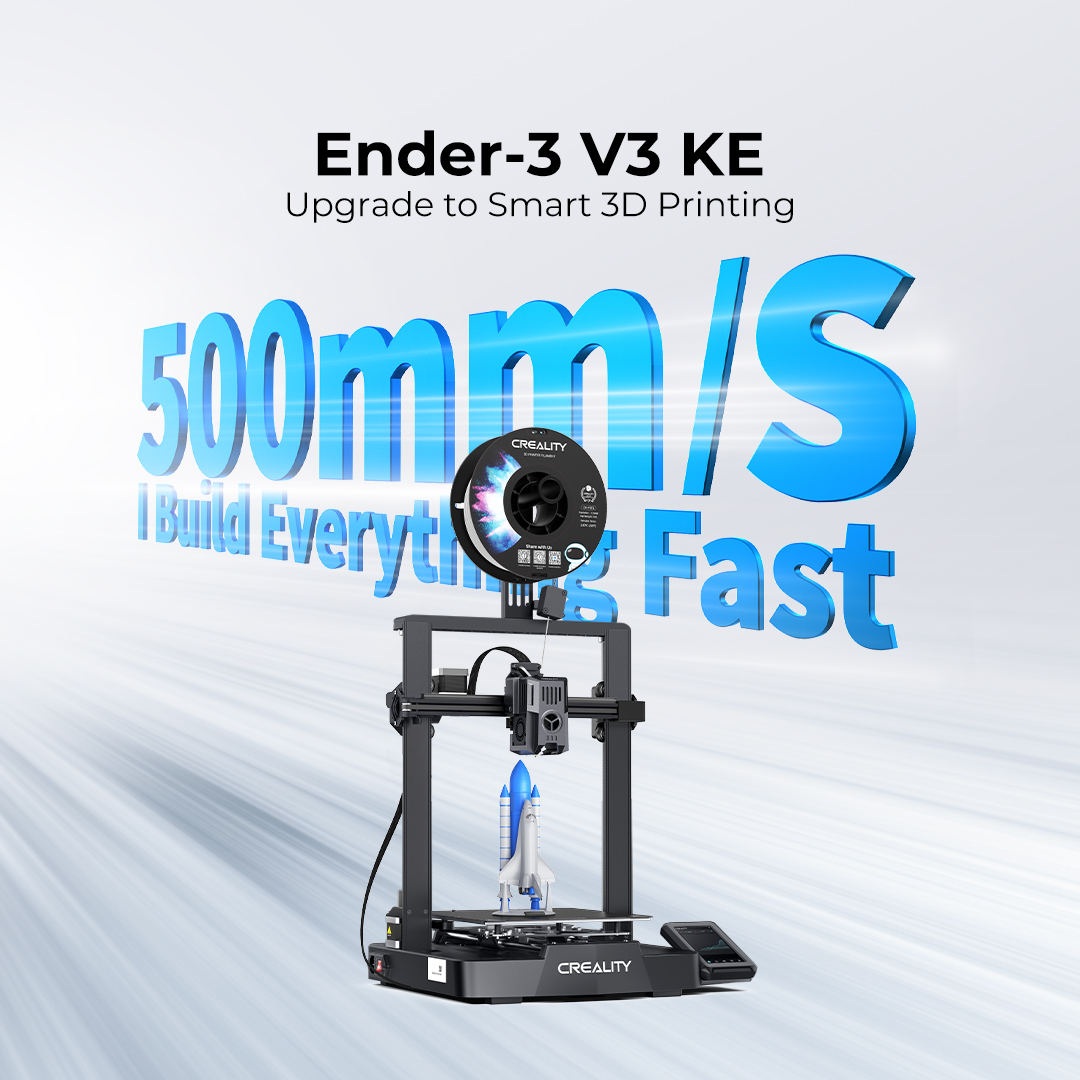 CREALITY 3D Printer on X: What makes the Ender-3 V3 KE build everything so  fast? Answer is👇  #creality #ender3v3ke #3dprinter  #3dprinting  / X