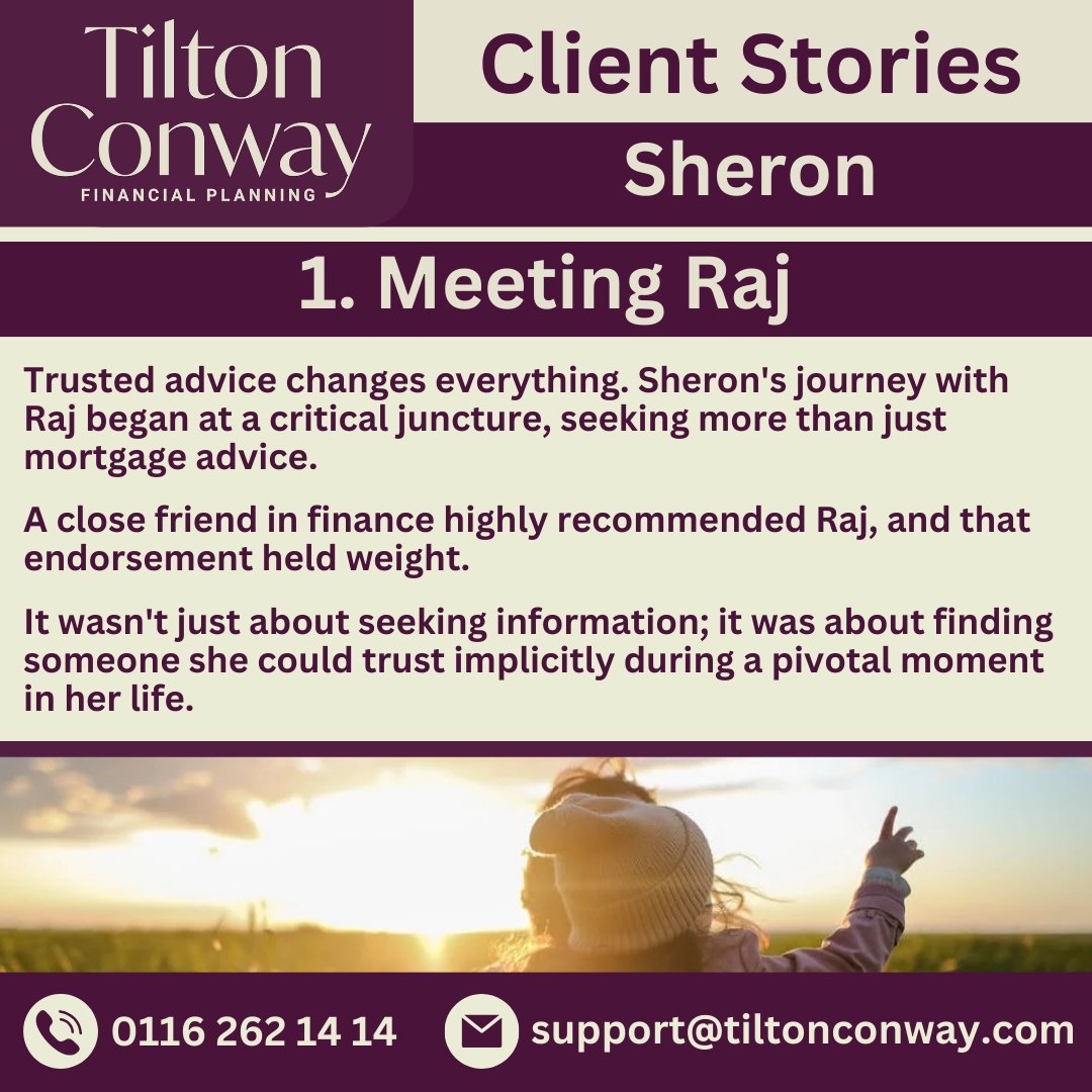 Client Stories | Sheron | 1. Meeting Raj

Our next few posts will share Sheron's story, how she searched for help at a pivotal moment in her life, found Raj and worked with him to achieve her dreams.

#femaleentrepreneurs #femalebusinessowners #femalefinance #finance