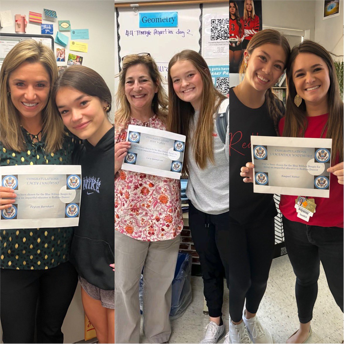 Today is the day we celebrate our National Blue Ribbon School, Faculty, &amp; our Bulldog legacy!  Each Redline Dancer chose a teacher who has had a significant impact on their education &amp; we can’t wait share the floor with them today!