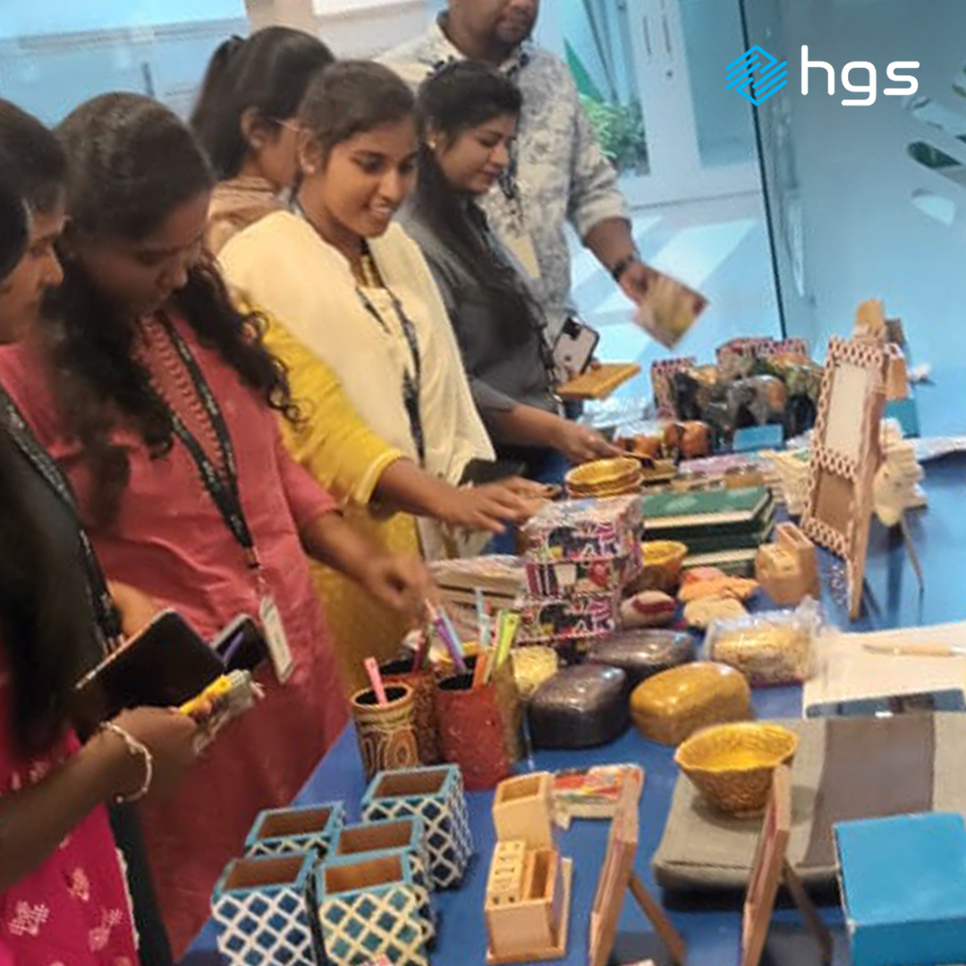 LifeAtHGS's tweet photo. Our team at HGS #Hyderabad, in collaboration with #Giftable, curated a special stall to support #PwD businesses &amp; commemorate #InternationalDayOfPersonsWithDisabilities. 

Join us: https://t.co/Vw7DQIMNs9

#LifeAtHGS #DiversityEquityInclusion #HumansOfHGS #HGSIndia #APlaceForAll https://t.co/1ESpP3ULzf