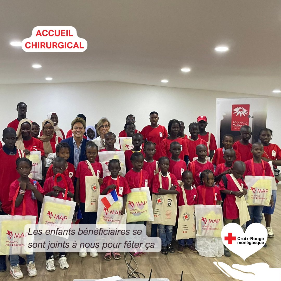croixrougemc's tweet image. MONACO COLLECTIF HUMANITAIRE
Le Monaco Collectif Humanitaire fête ses 15 ans !
Aujourd’hui 515 enfants ont été opérés et 4 pays sont devenus autonomes à la réalisation de ces opérations cardiaques, le Sénégal, le Burkina Faso, Madagascar et le Mali.
#MCH #15ans