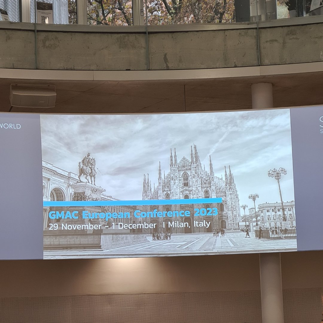 Our #PR Consultants <a href="/peterwremon/">Peter Remon</a> and <a href="/lopezalexre/">Alexandre Lopez</a>, and our Director <a href="/SVMullins/">Stephanie Mullins-Wiles</a> attended the <a href="/GMACUpdates/">GMAC Updates</a> European Conference at <a href="/sdabocconi/">SDA Bocconi</a> in Milan and delivered a personal branding and #MediaTrainingWorkshop. Here are some insights of their day!🎓🇮🇹