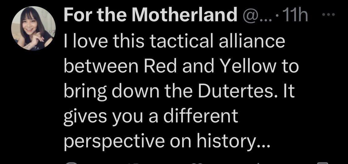 jclem3's tweet photo. There is no "tactical alliance" between the Reds and Yellows. We are just happily spectating the crumbling of this so-called unity team. No need for us to get in the middle of it. Green and Red are doing a good job by themselves. https://t.co/VteFnrDxsP