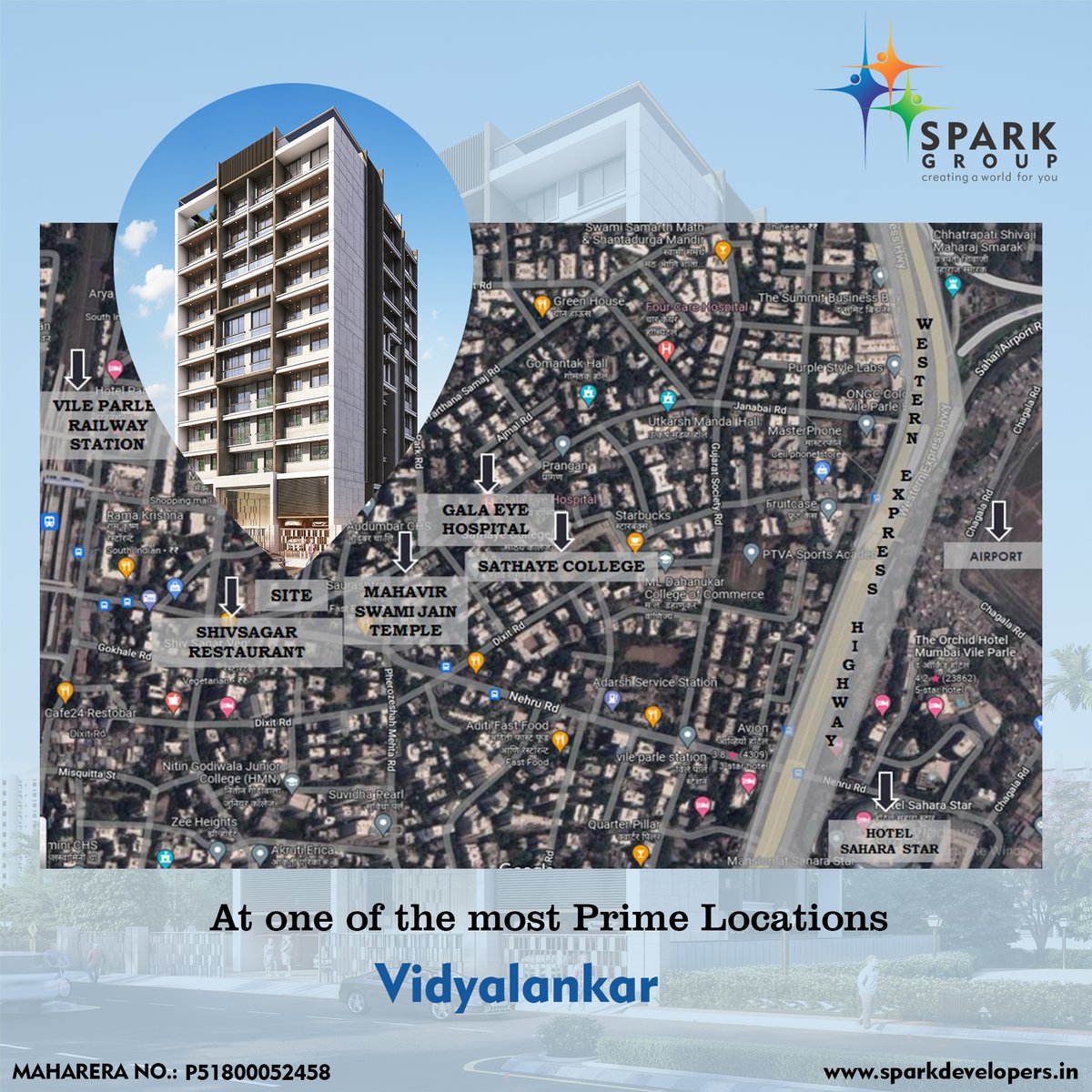 Spark_Developer's tweet photo. Vidyalankar is surrounded by the best of hotels, hospitals, colleges, cafes, restaurants, religious sites,etc also an incontestable connectivity to the airport and railways station.
#SparkGroup #realestate #property #home #Vidyalankar #VileParle #SparkDevelopers #2bhk #3bhk #room https://t.co/3VKFKbAdCS