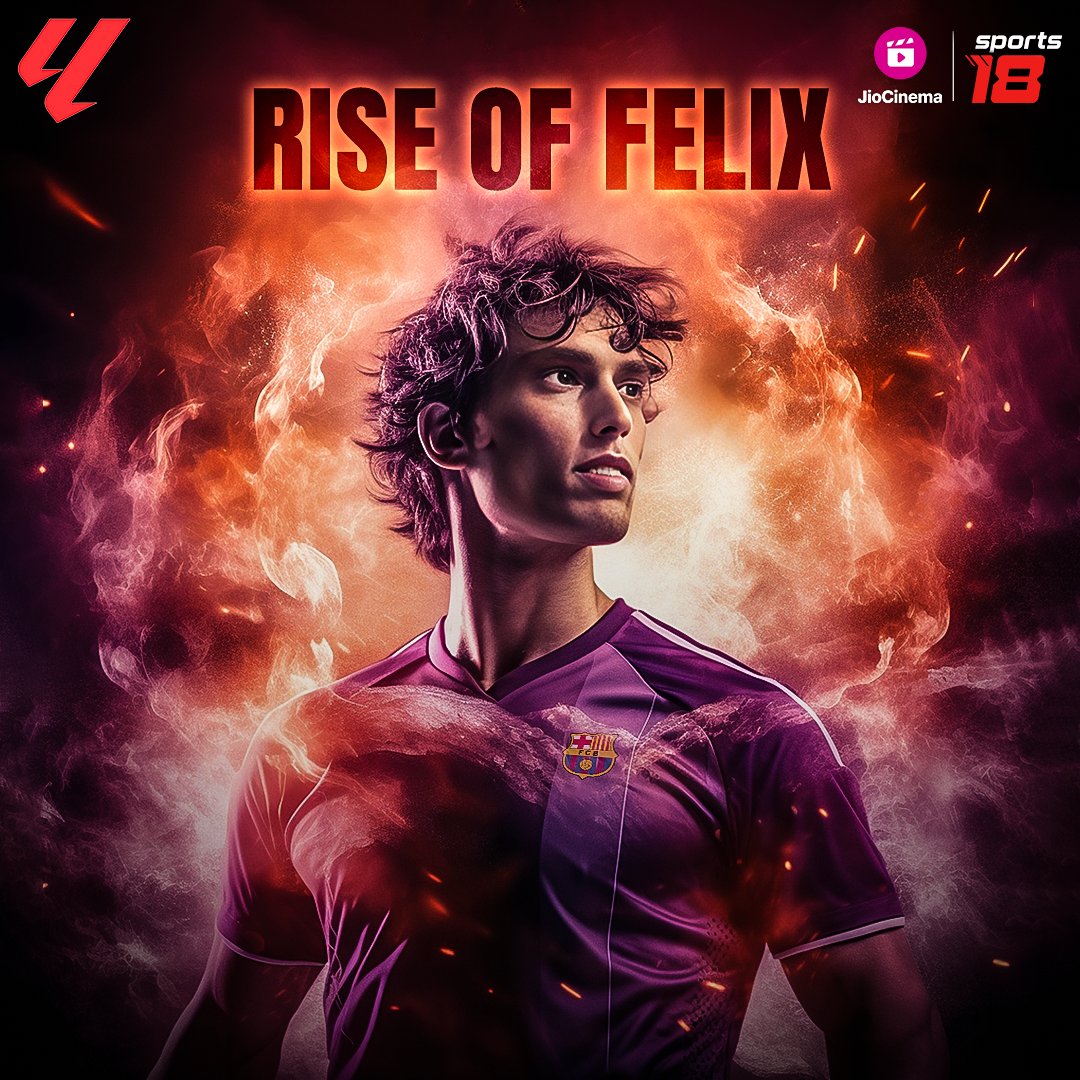 Order of the Felix 🔥

How impressed have you been by Joao Felix in the Blaugrana colors of @FCBarcelona ? 💜

#WhyWatchAnythingElse when the best young talents are at display in #LaLiga, streaming FREE on #JioCinema and LIVE on #Sports18 👈

#LaLigaonJioCinema #LaLigaonSports18