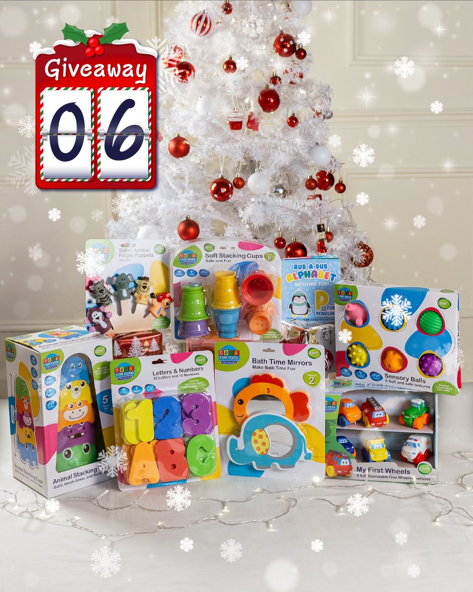 Poundstretcher1's tweet photo. 🎄🚨GIVEAWAY DAY 6/12!🚨🎄
Our 6th bundle in the '12 Days of Christmas Giveaways!' is 'Toddler's Toys'😲
3 lucky winners on all of our social media platforms!
To enter, like, retweet and follow!
Don't miss out &amp; good luck!😁
Competition Closes: 13/12/23
*DOES NOT INCLUDE TREE* https://t.co/PItB7bpHH6