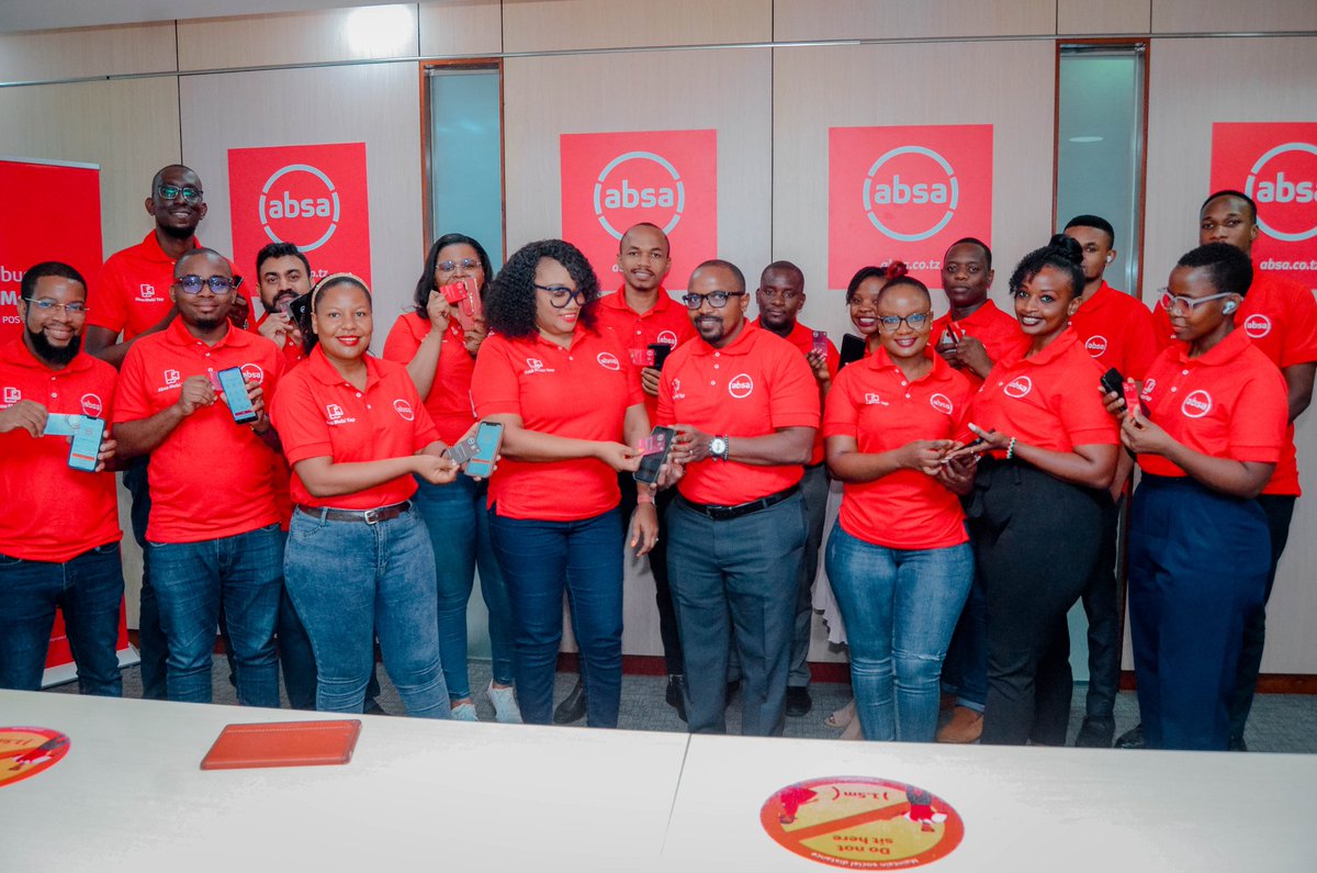 AbsaTanzania's tweet photo. Introducing Absa MobiTap – a revolutionary solution for micro, small, and medium enterprises. Accept card payments via smartphones without hefty investments. Experience secure, fast transactions, shaping a digitized, cashless society. #AbsaMobiTap #EmpoweringAfrica https://t.co/7DRDyNuTk0