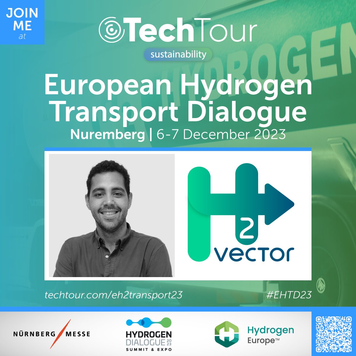 ✈️@H2Vector is heading to the 2nd edition of the European Hydrogen Transport Dialogue, organized by @TechTourHQ that will take place on 6-7 December in Nuremberg (Germany). ✅Without any doubt, a unique and enriching experience! Stay tuned! #EHTD #EHTD23 #GreenHydrogen