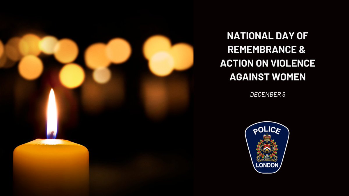 lpsmediaoffice's tweet photo. Today marks the National Day of Remembrance and Action on Violence Against Women, a day to honour the 14 women who lost their lives in the 1989 École Polytechnique massacre. 🕯️ We are dedicated to working with our community partners to put an end to gender-based violence. #LdnOnt https://t.co/PIXPcJ9J3h