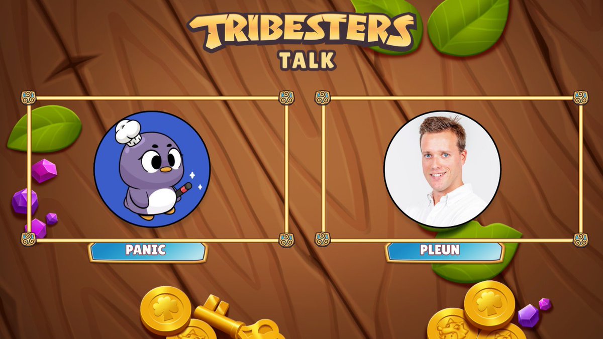 Pleun.ron - #mydailyronin (@pleun_v) on Twitter photo Tomorrow
07th of December
at 8.00 PM CET
@Panic_Tribes and myself will host the first every <a href="/TribestersWorld/">Tribesters</a> Talk! 💪
Join us as we talk about:
• GGPORTAL
• art & lore campaigns
• kudos points
• the NFT’s & utility
• and maybe some leeks 👀 …
twitch.tv/tribesters/ Tomorrow
07th of December
at 8.00 PM CET
@Panic_Tribes and myself will host the first every <a href="/TribestersWorld/">Tribesters</a> Talk! 💪
Join us as we talk about:
• GGPORTAL
• art & lore campaigns
• kudos points
• the NFT’s & utility
• and maybe some leeks 👀 …
twitch.tv/tribesters/