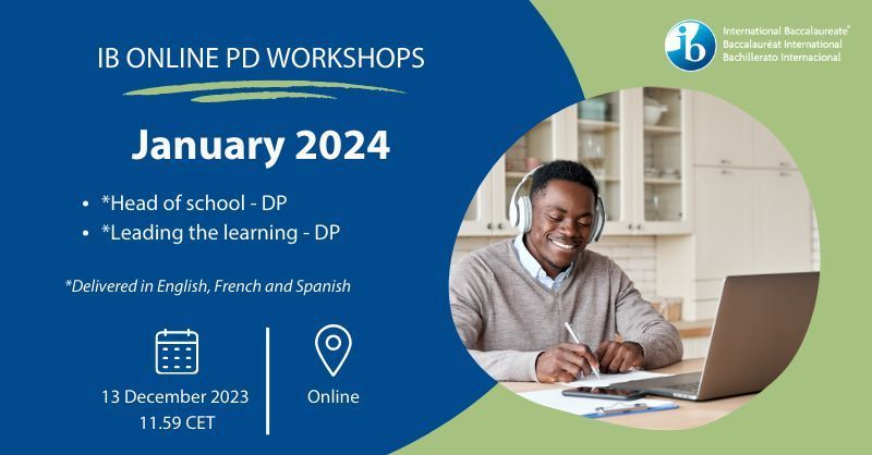 Elevate your teaching expertise in 2024 with our online workshops! Explore innovative teaching methodologies and strategies through our featured workshops today! Secure your place in our Jan workshops>>bit.ly/46Pjo8e