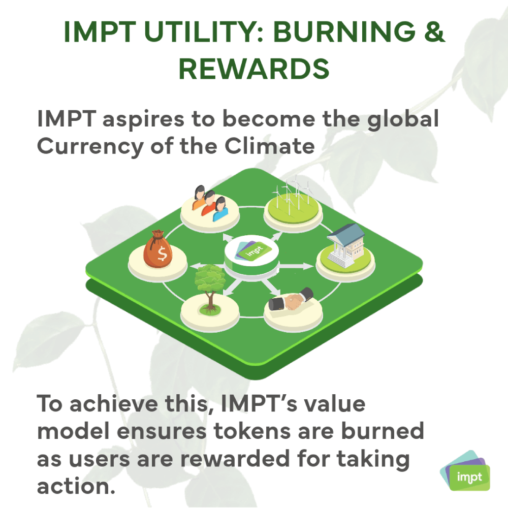 IMPT_token's tweet photo. π₯π° Experience the potential of IMPT Utility! π As the world's climate currency, IMPT's groundbreaking value model is changing the game.
Earn rewards for impactful actions as tokens burnπͺπΈ
Join the movement at https://t.co/6ZFQjtgCyI π±π #IMPTUtility #ClimateCurrency https://t.co/nH7LJ9En5P