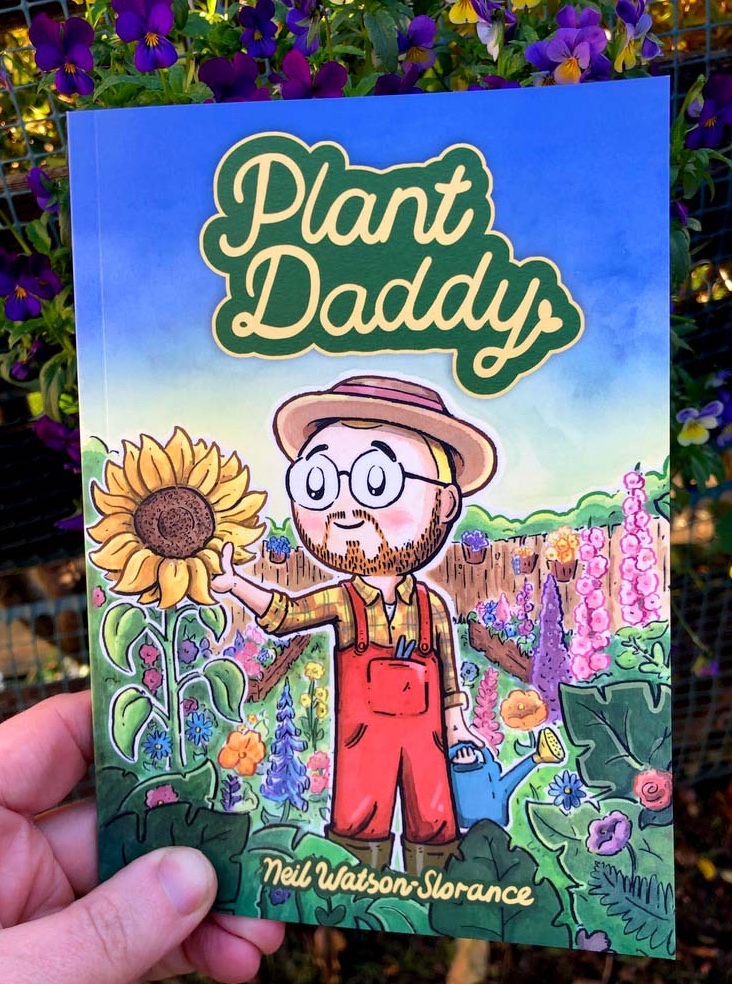 neilslorance's tweet photo. Hi pals! My new book Plant Daddy is now in my online store and I'm chucking in free stickers with every book! What a great time to snag one! https://t.co/30q0BAe5Dx https://t.co/uLHpTFSLwa