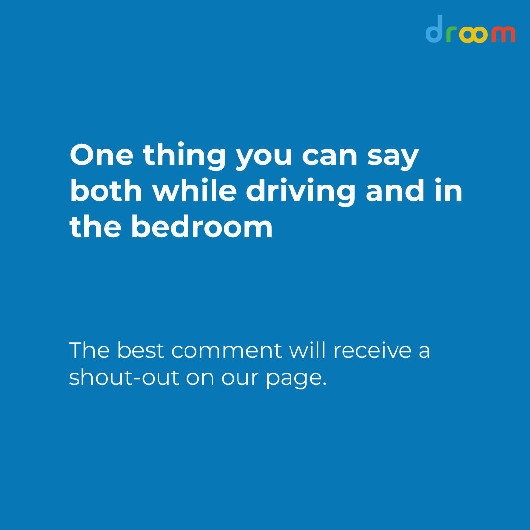 Here is the image of the Contest Series #CrackItWinIt. Write the most relatable and wittiest comment for the given contest to win Droom Goodies and shout out on our page.
Points to be taken care of -
* Follow our page.
* Use #CrackItWinIt
* Tag your 5 friends.
#Droomcontest