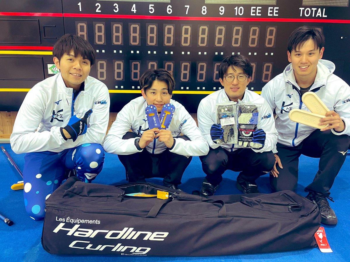 💡NEW POST💡

遅くなりましたが、今シーズンも#hardlinenationのサポートありがとうございます😊😊😊

#Curling
#hardlinenation
#TeamMorozumi
#水玉

Thankyou for support！！