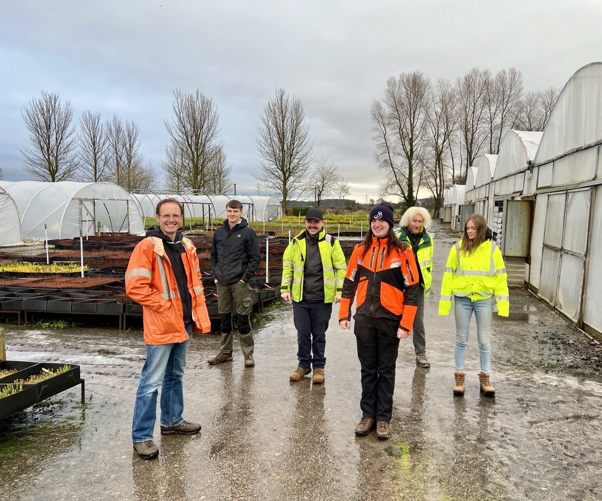 Yesterday we were thrilled to host more students from the Scottish School of Forestry, UHI. We’re excited to continue supporting their educational journey and look forward to seeing the positive impact they will have on our industry. #forestryeducation #uhi