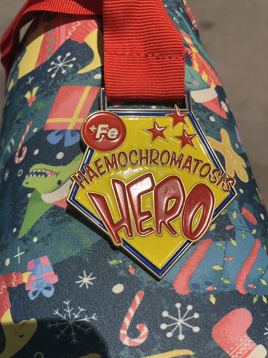 Lovely surprise to come home to a parcel from <a href="/IronOverloadUK/">Haemochromatosis UK</a> for my fundraising at #londonmarathon