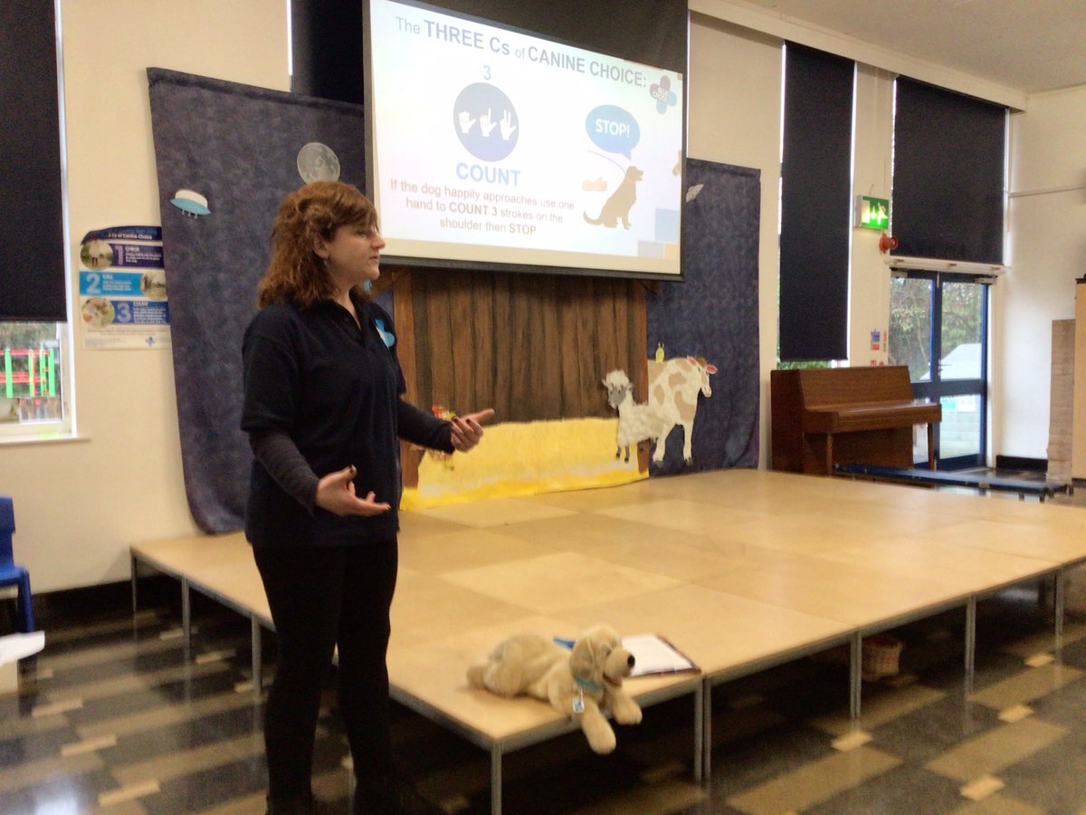 We enjoyed a really informative assembly with with  <a href="/The_Blue_Cross/">Blue Cross UK</a> all about amazing dogs and how to keep safe around them!