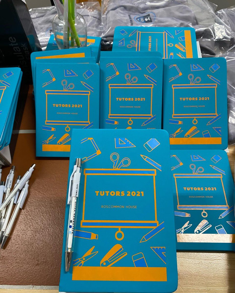 stdntgear_rsa's tweet image. A5 notebooks for Roscommon House