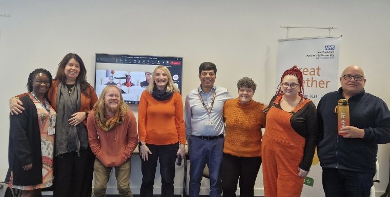 Therese Drummond RN, RM, PHN/HV, QN, PNA (@therese33578842) on Twitter photo First time at Bucks to visit the wonderful Bucks Community Learning Disabilities Health Team <a href="/johnfanning1/">John Fanning</a> Thanks for sporting 🧡 in person and virtually for #16DaysOfAction #OrangeTheWorld 🧡🧡🧡 <a href="/HPFT_NHS/">Hertfordshire Partnership University NHS FT (HPFT)</a> @HastimgsKaren <a href="/1AnitaWilson/">Anita Wilson RNC & QN</a> <a href="/Kitsch_Kat/">Kate J</a> First time at Bucks to visit the wonderful Bucks Community Learning Disabilities Health Team <a href="/johnfanning1/">John Fanning</a> Thanks for sporting 🧡 in person and virtually for #16DaysOfAction #OrangeTheWorld 🧡🧡🧡 <a href="/HPFT_NHS/">Hertfordshire Partnership University NHS FT (HPFT)</a> @HastimgsKaren <a href="/1AnitaWilson/">Anita Wilson RNC & QN</a> <a href="/Kitsch_Kat/">Kate J</a>