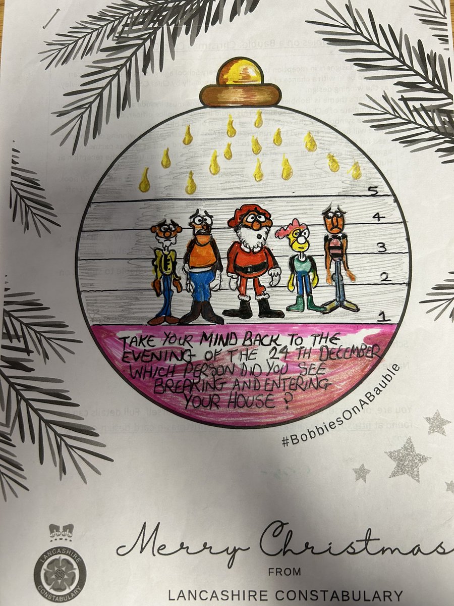 BrunshawPrimary's tweet photo. @LancsPolice #BobbiesOnABauble https://t.co/ATKllRm8hp