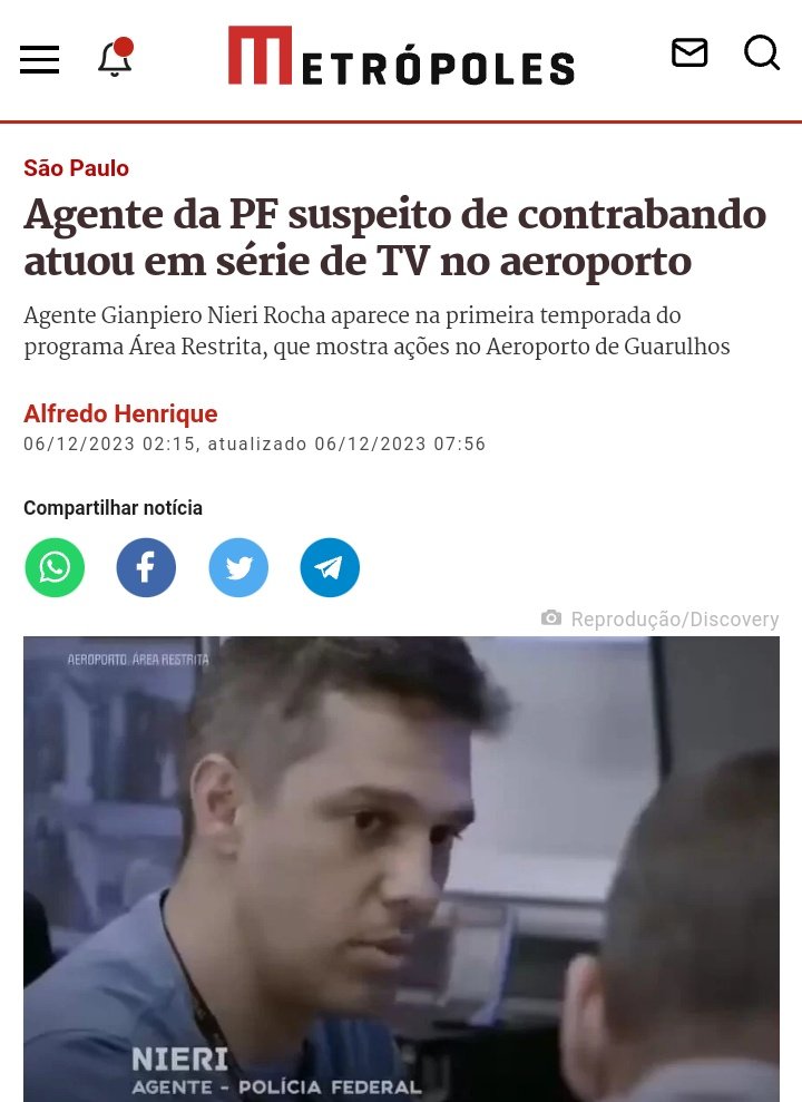 Área Restrita: quem é o agente da PF investigado?