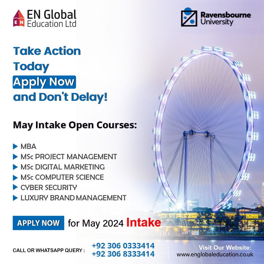 englobalpak's tweet image. 🎓Did you miss this January intake? Don't worry! You can still apply for the May 2024 intake!

#studyintheuk #UK #mscdigitalmarketing #MBA #mscprojectmanagment #MBABusinessAdministration #ravensbourneuniversty #uk #london #PTE #Studyabroad #ENGlobaleducationlimited