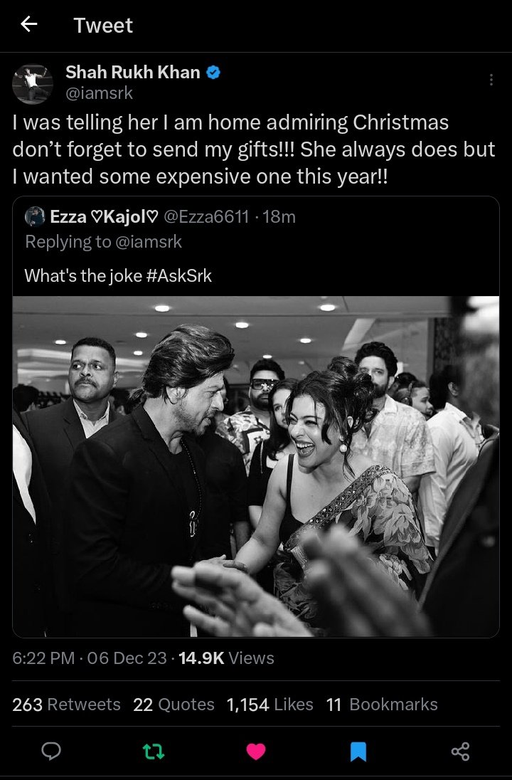 Team SRKajol tweet media