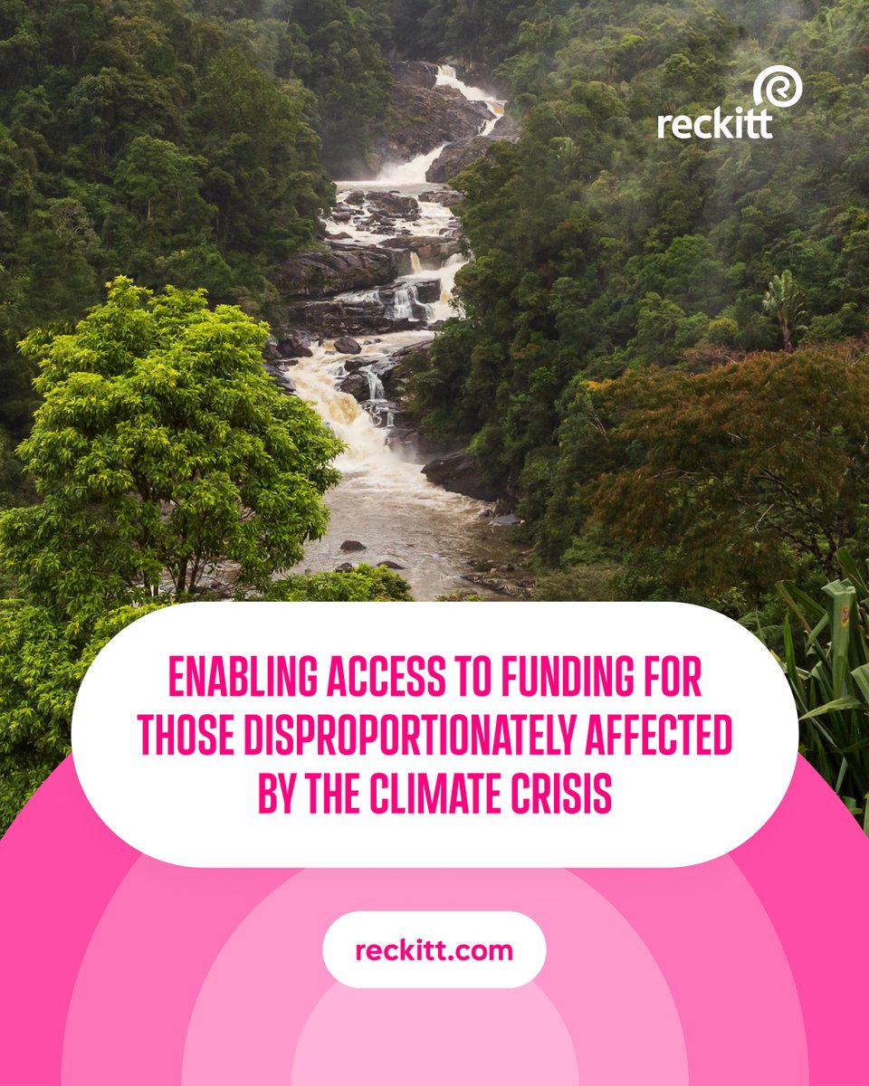 Less than 30% of the world's researchers are women. As founding members of the Climate and Gender Equity Fund (CGEF), we’re committing $3mto increase access to climate finance for women-led organisations addressing climate change. #WeAreReckitt