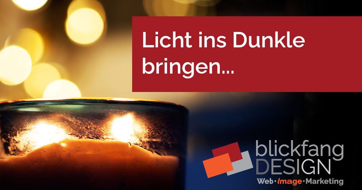 werbeagentur_RS's tweet photo. Jetzt heißt es „Licht ins Dunkle bringen“ und mit Zuversicht nach vorne schauen. Herausforderungen sind da um angegangen zu werden. Schritt für Schritt und mit einer guten Portion Kreativität.

https://t.co/22JnVSv8K2

#Werbeagentur #Marketing #Remscheid #Wuppertal #Solingen https://t.co/VtBel2vVqX