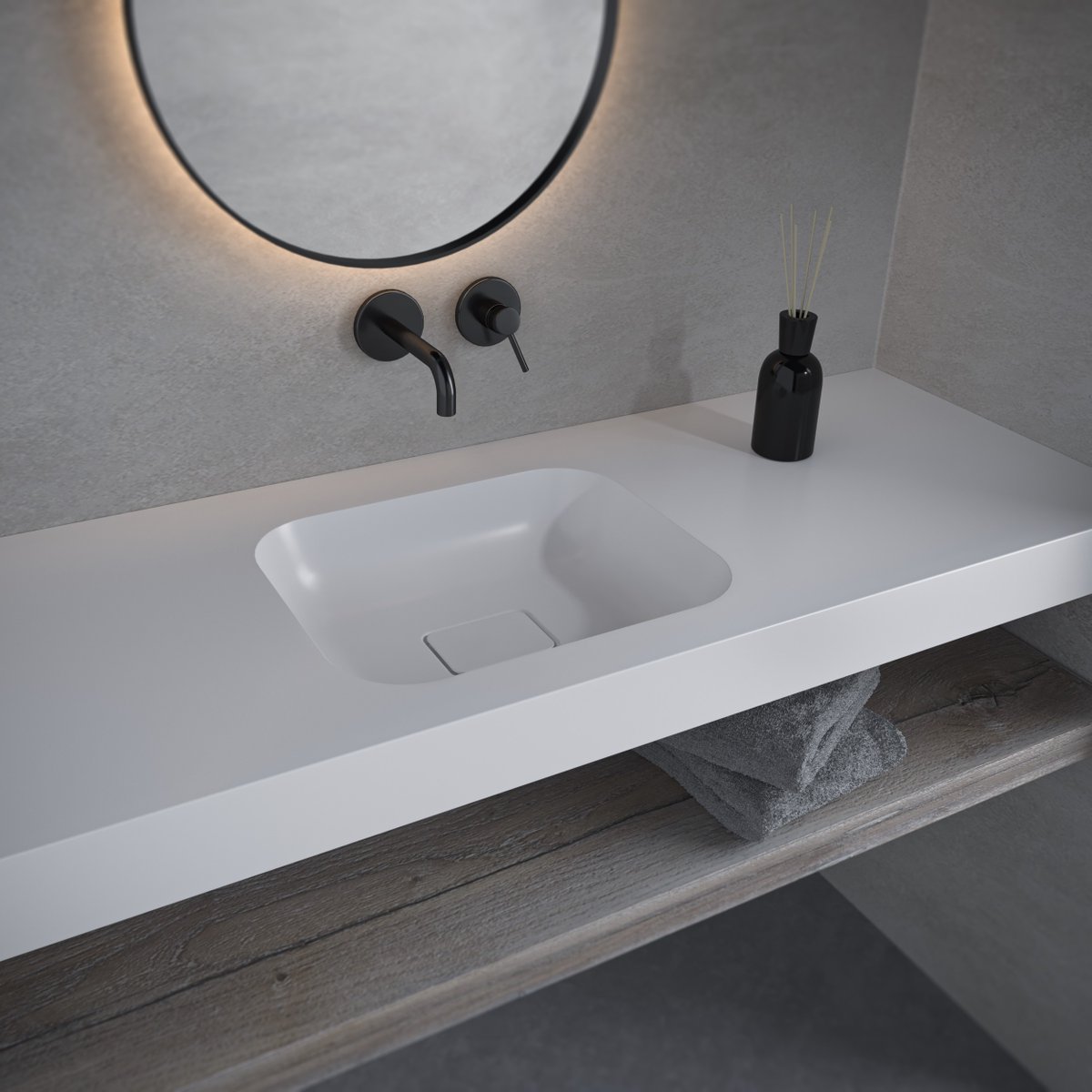 The VIVARI® basin range comes in a variety of shapes with a total of 93 models, ranging from vanity to freestanding designs. Available in a selection of Corian® Solid Surface colours offering designers unique customisation options and creative freedom. cdukltd.co.uk/contact/