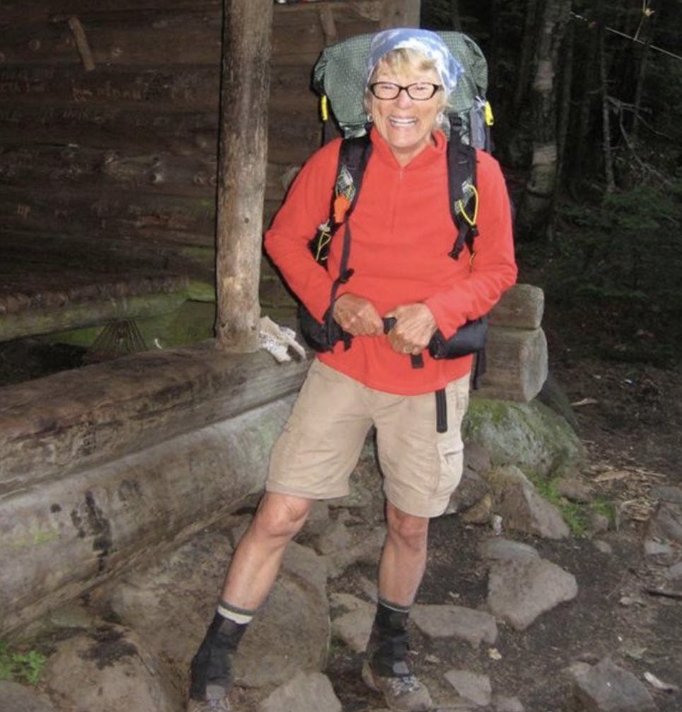 In July 2013, Geraldine Largay got lost in the Appalachian mountains. She veered off trail and began texting her husband for help. 

Her texts read: 

“in somm trouble,” she texted on July 22, 2013, the day she left the trail. “Got off trail to go to br. now lost. can you call…